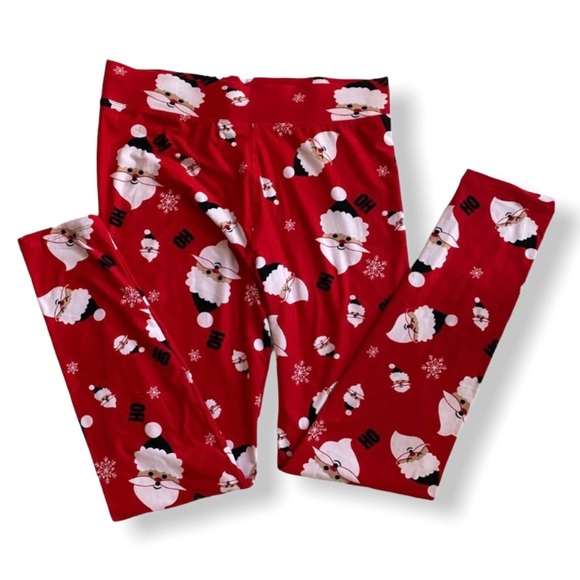 NWOT Santa leggings - Picture 3 of 9